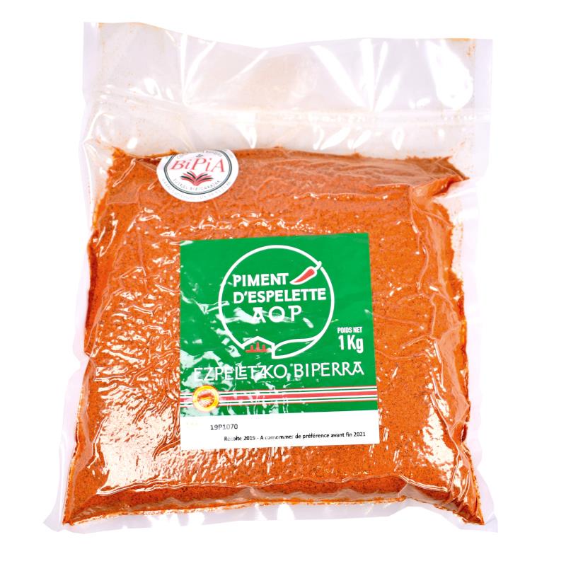 Piment d`Espelette | gemahlen | rot | Scoville: 1.500-3.000 | 1kg
