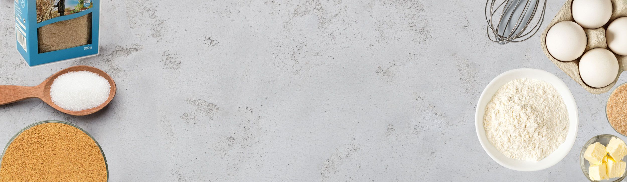 Verschiedene Zuckerarten ideal zum Backen und Naschen, von Rohrzucker bis Kokosblütenzucker