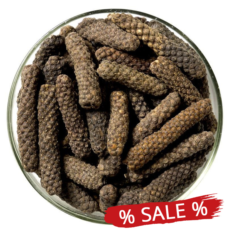 Langer Pfeffer Lampung | ganz | 2-5 cm | schwarz
