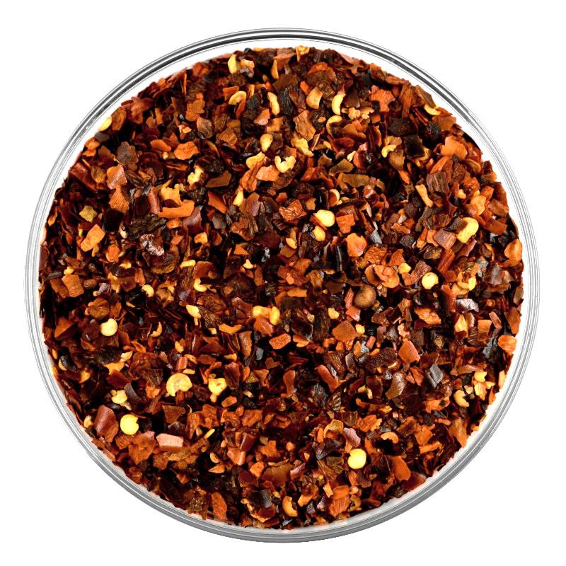 Guajillo Chili | geschroten | 1-3 mm | dunkelrot | Scoville: 1.000-8.000