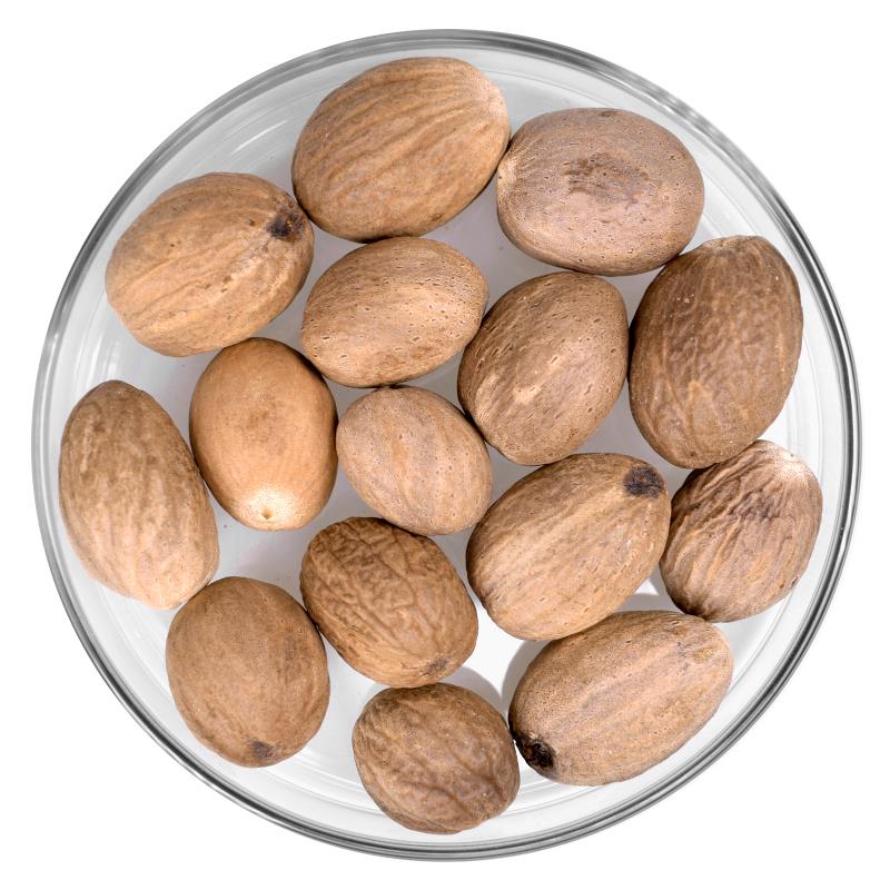 Bio Muskatnuss | ganz | Kalibrierung: 75/120er